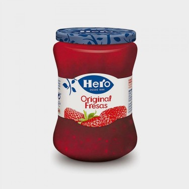 UNID. MERMELADA HERO FRESA TARRO 345 GR