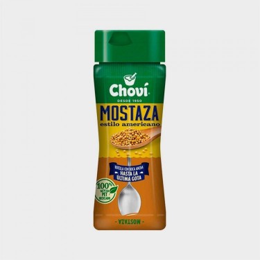 UNI MOSTAZA AMARILLA CHOVI 260GR BOTE