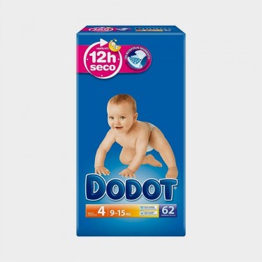 UNIDAD DODOT ETAPAS TALLA 4 (8-14KG) 64u.