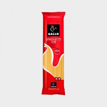 UNI. SPAGUETTI Nº3 GALLO 500 GR