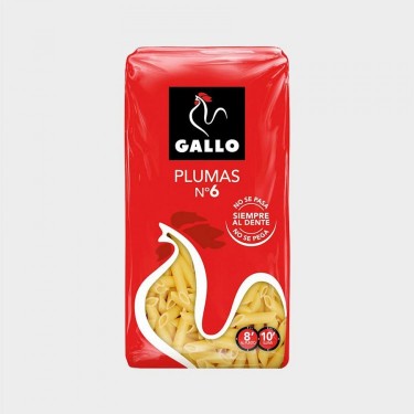 UNI. PLUMAS Nº6 GALLO 250 GR