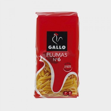 UNI. PLUMAS Nº6 GALLO 500 GR