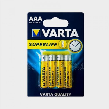 UNIDAD PILAS VARTA AAA R3 4 UD