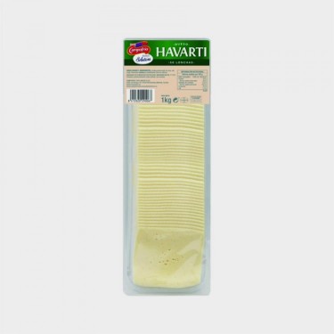QUESO HAVARTI LONCHAS 1KG