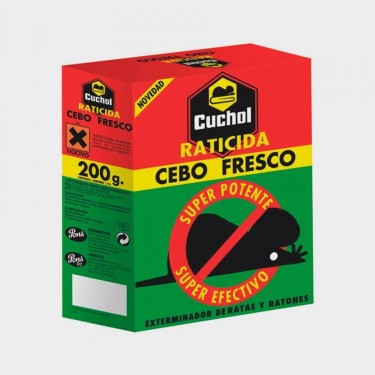 RATICIDA CUCHOL CEBO FRESCO 150 GRS