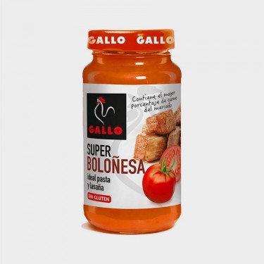 UNIDAD SALSA SUPER BOLOÑESA GALLO 400 GR