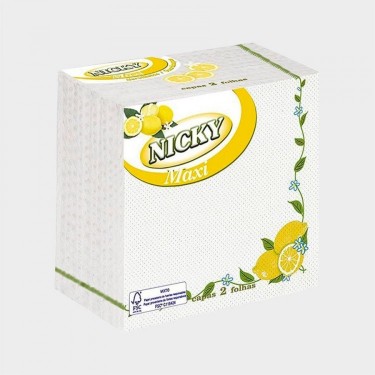 UNI. SERVILLETA NICKY LIMON 33/33 65 UD 2CP