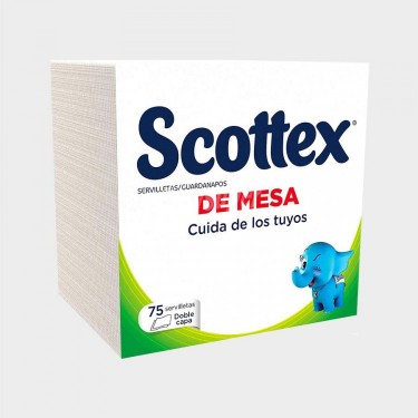 UNIDAD SERVILLETA SCOTTEX BLANCA 30/30 64 UD 1CP