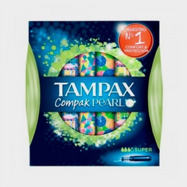 UNI.TAMPONES TAMPAX COMPACK PEARL SUPER X24