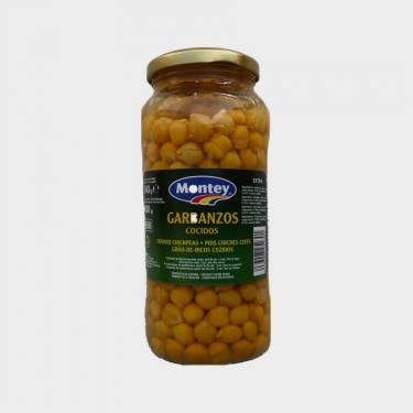 UNIDAD GARBANZO NATURAL TARRO 580ML MONTEY