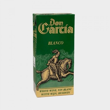 UNID. BRIK VINO DON GARCIA BLANCO LITRO