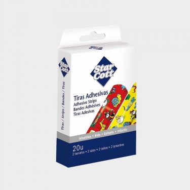 UNIDAD STAR COTT TIRITAS INFANTILES 20 UD