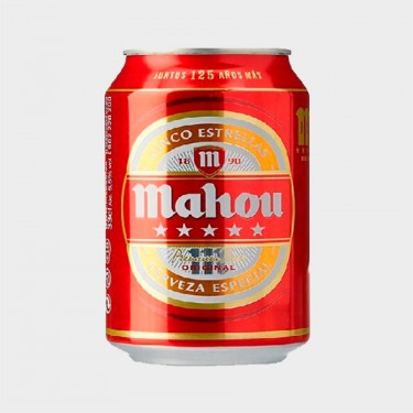 MAHOU LATA 1/4 5 ESTRE.X24